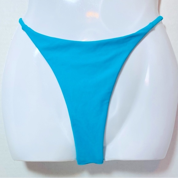 Saweetie MATTE Collection Aqua Bikini Sz-Small - Picture 4 of 4